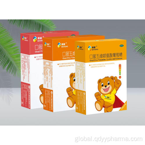 Oral Five Vitamins Oral Five Vitamins, Lysine and Glucose Manufactory